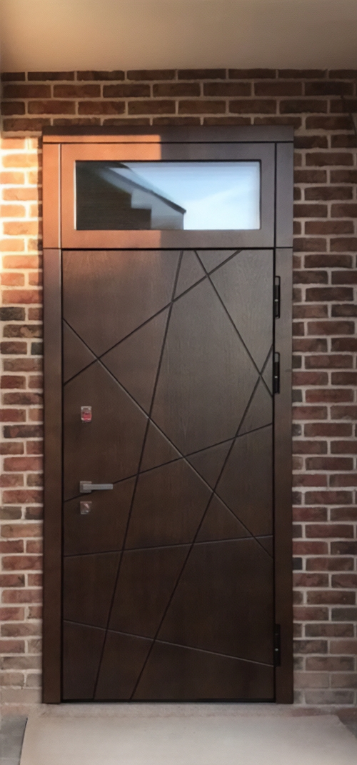 Дверь МДФ с фрамугой