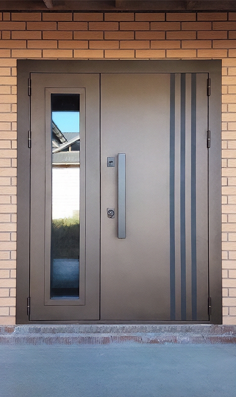 Термодверь со стеклом