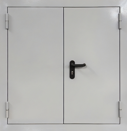 Стальной серый двустворчатый люк