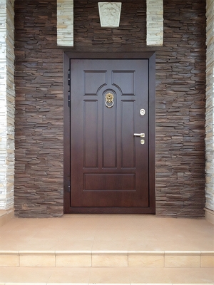 Дверь с терморазрывом для коттеджа